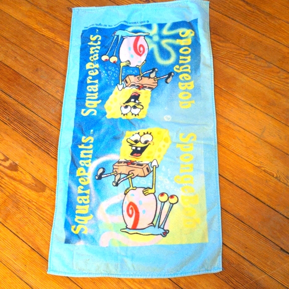 SpongeBob Squarepants Other 20 Vintage Y2k Spongebob Towel Small